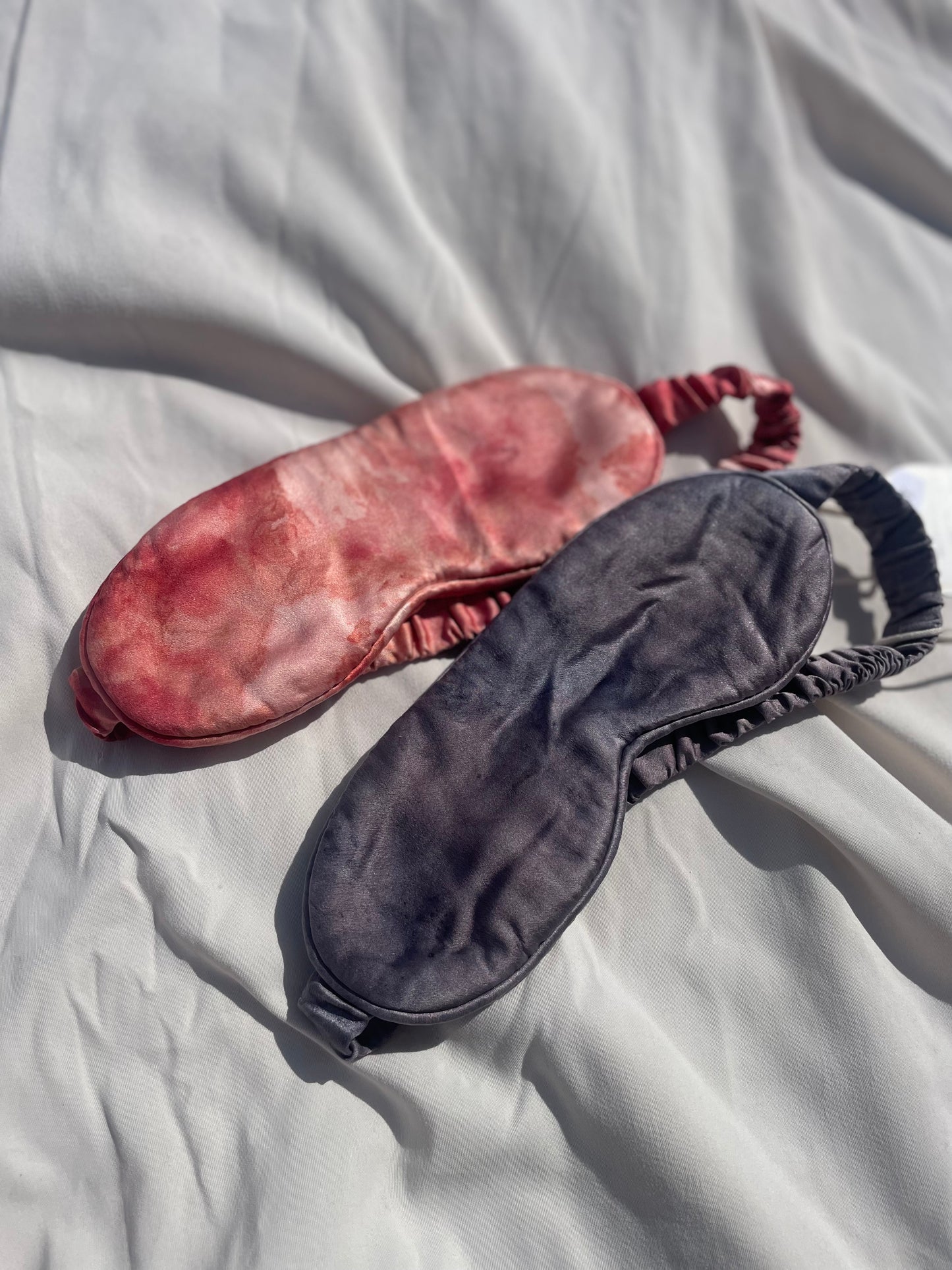 Plant Dyed Silk Eye Mask
