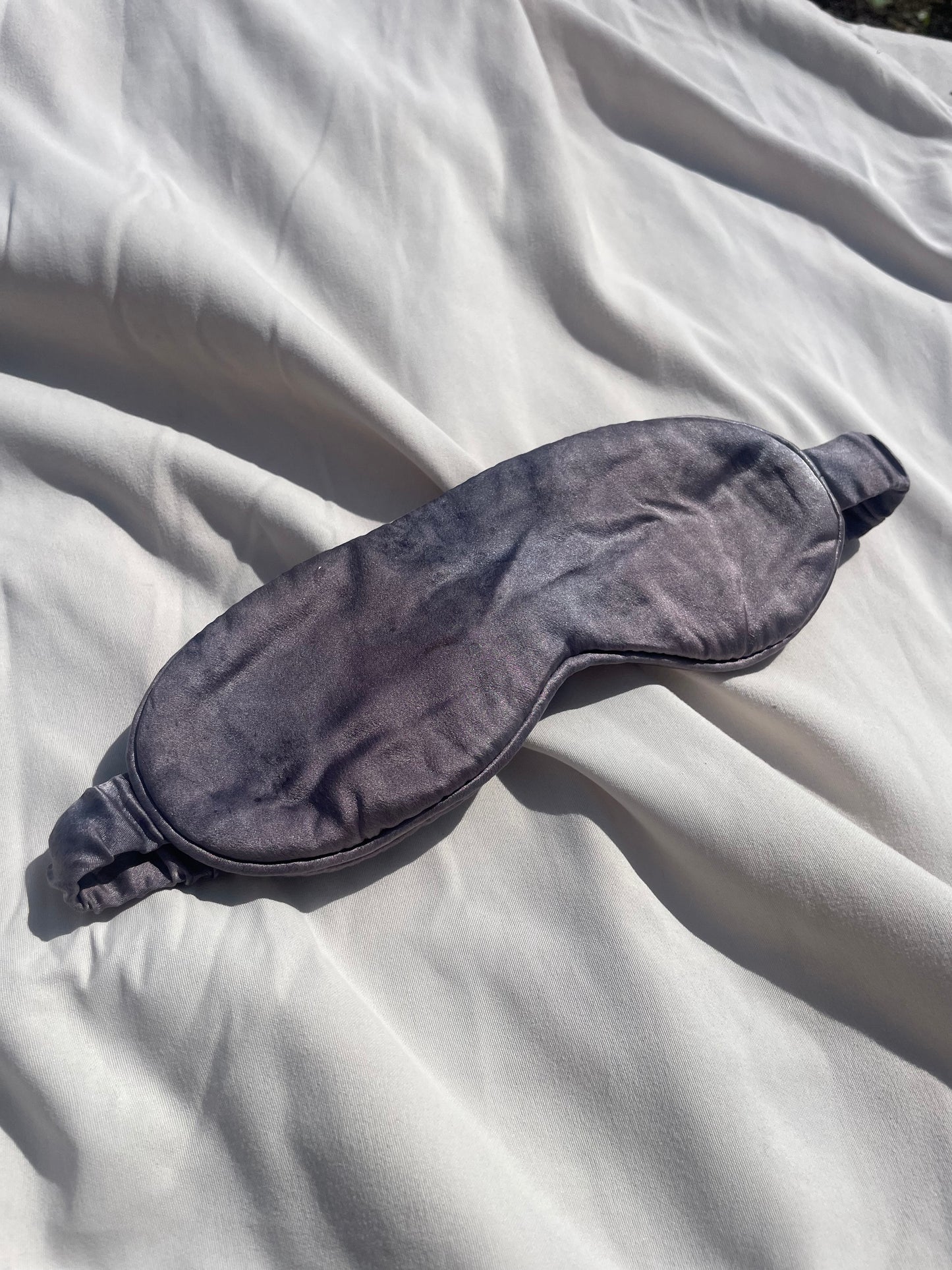 Plant Dyed Silk Eye Mask
