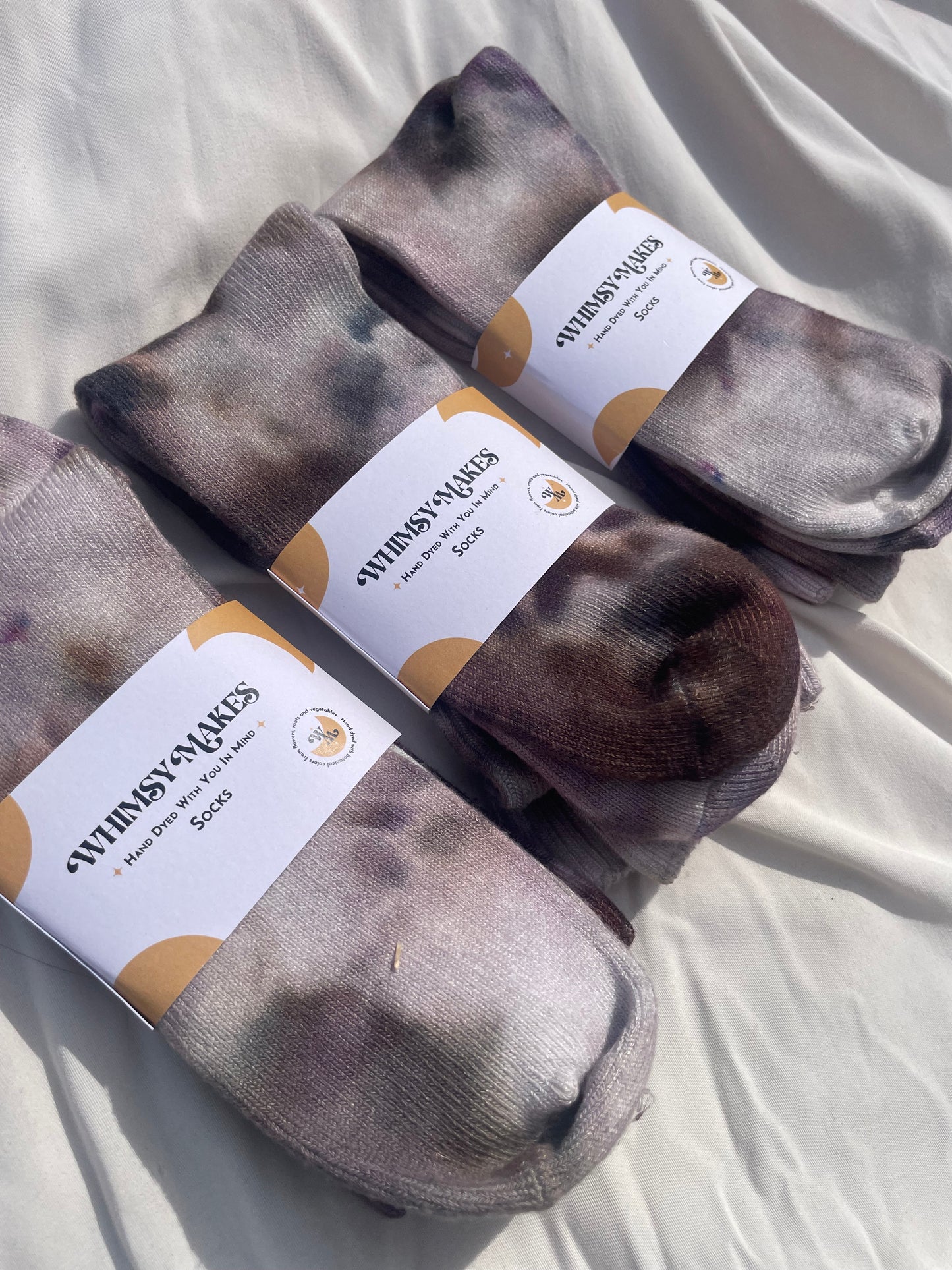 Hand Dyed Bamboo Socks