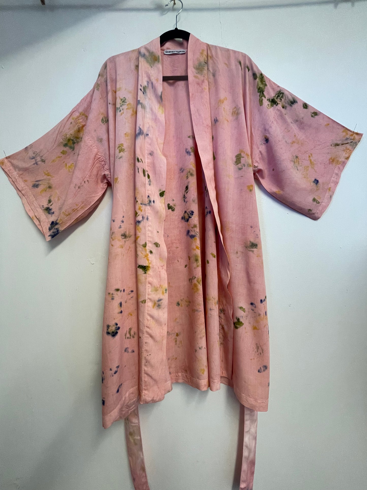 Plant Dyed Robe Madder & Petals