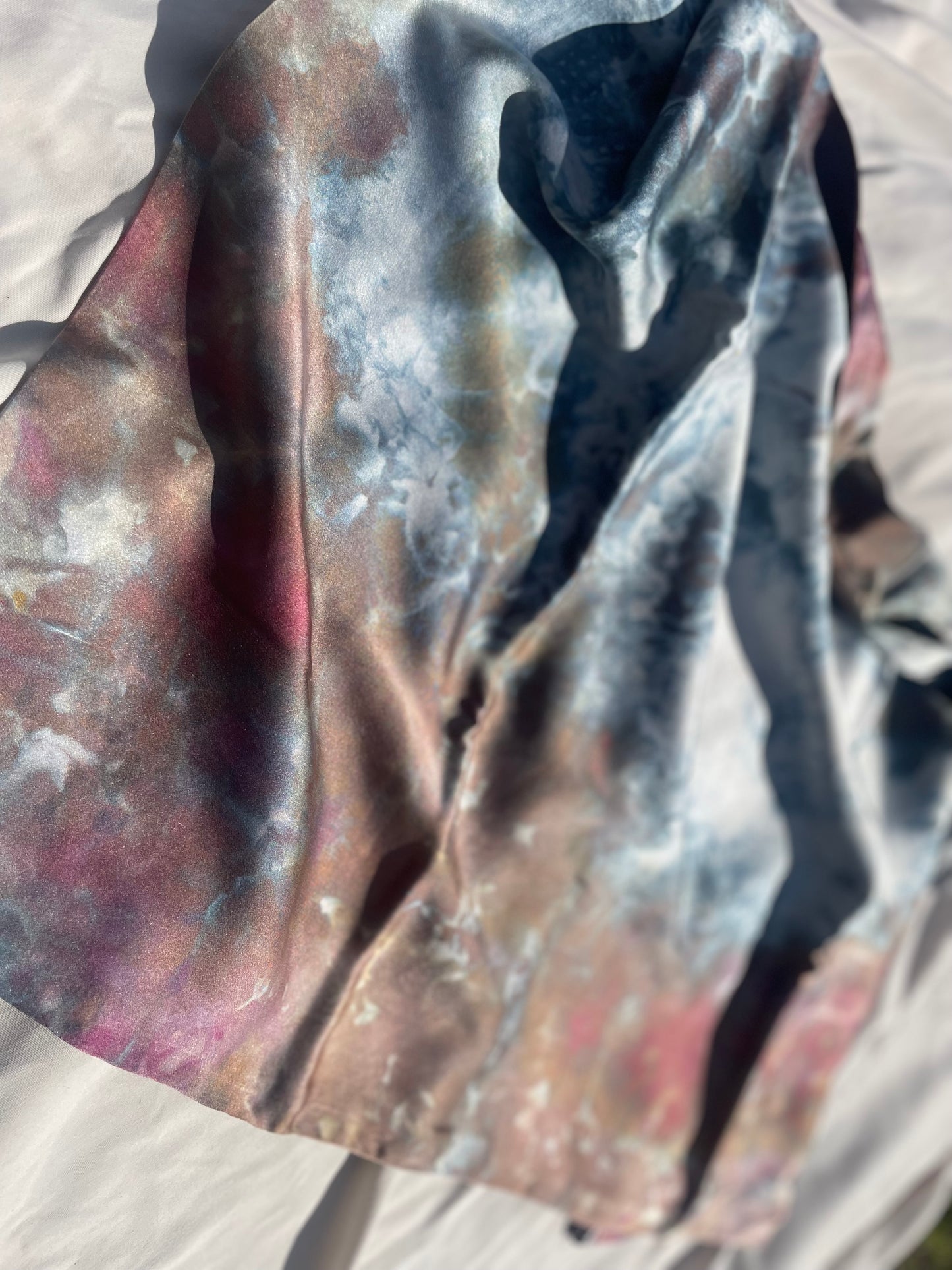 Silk Pillowcase Deep Sea