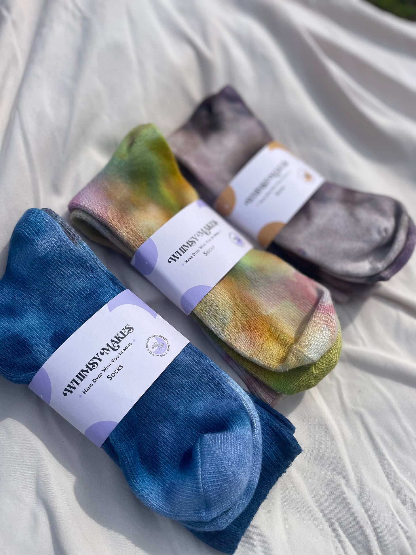 Hand Dyed Bamboo Socks