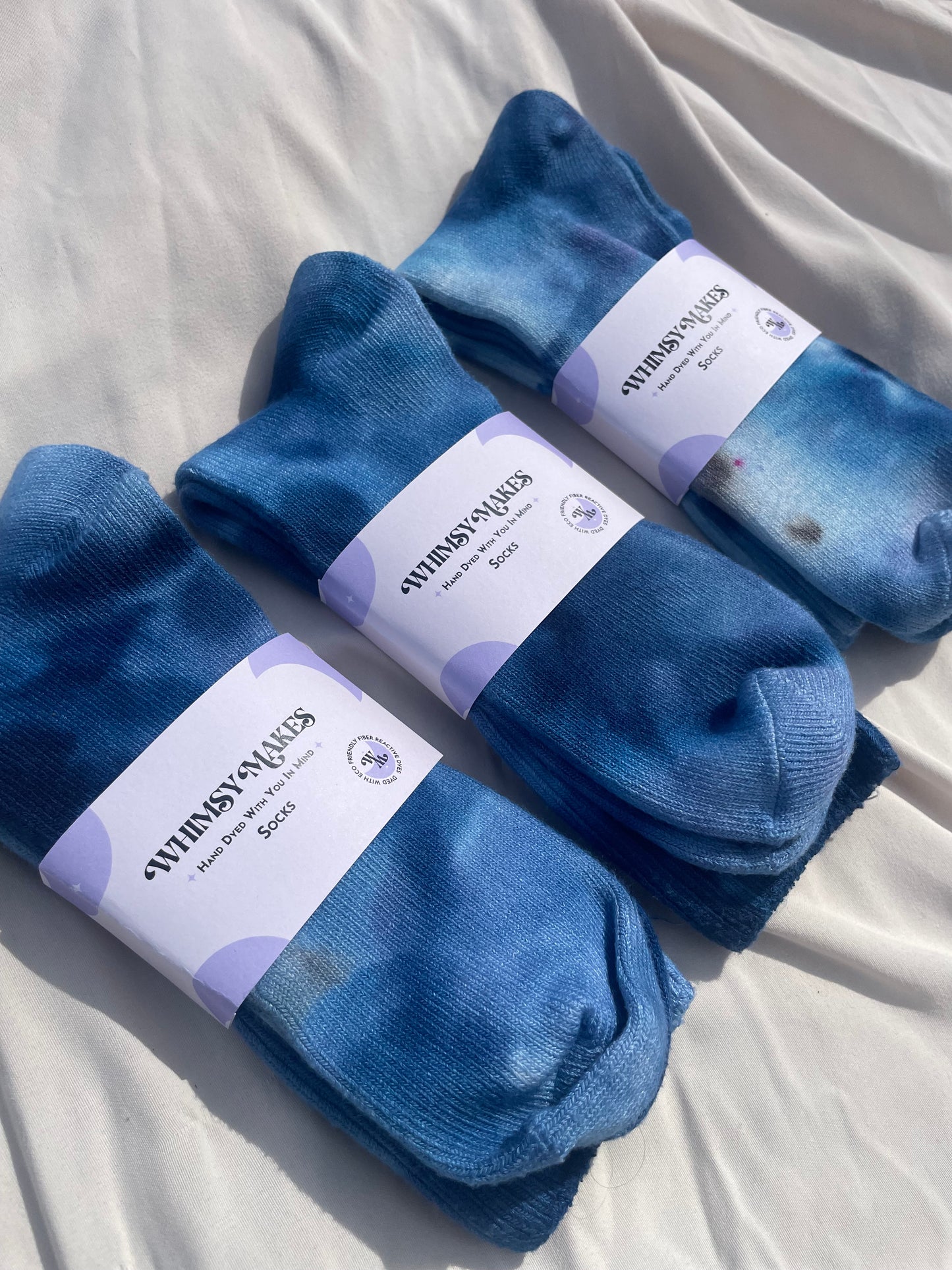 Hand Dyed Bamboo Socks