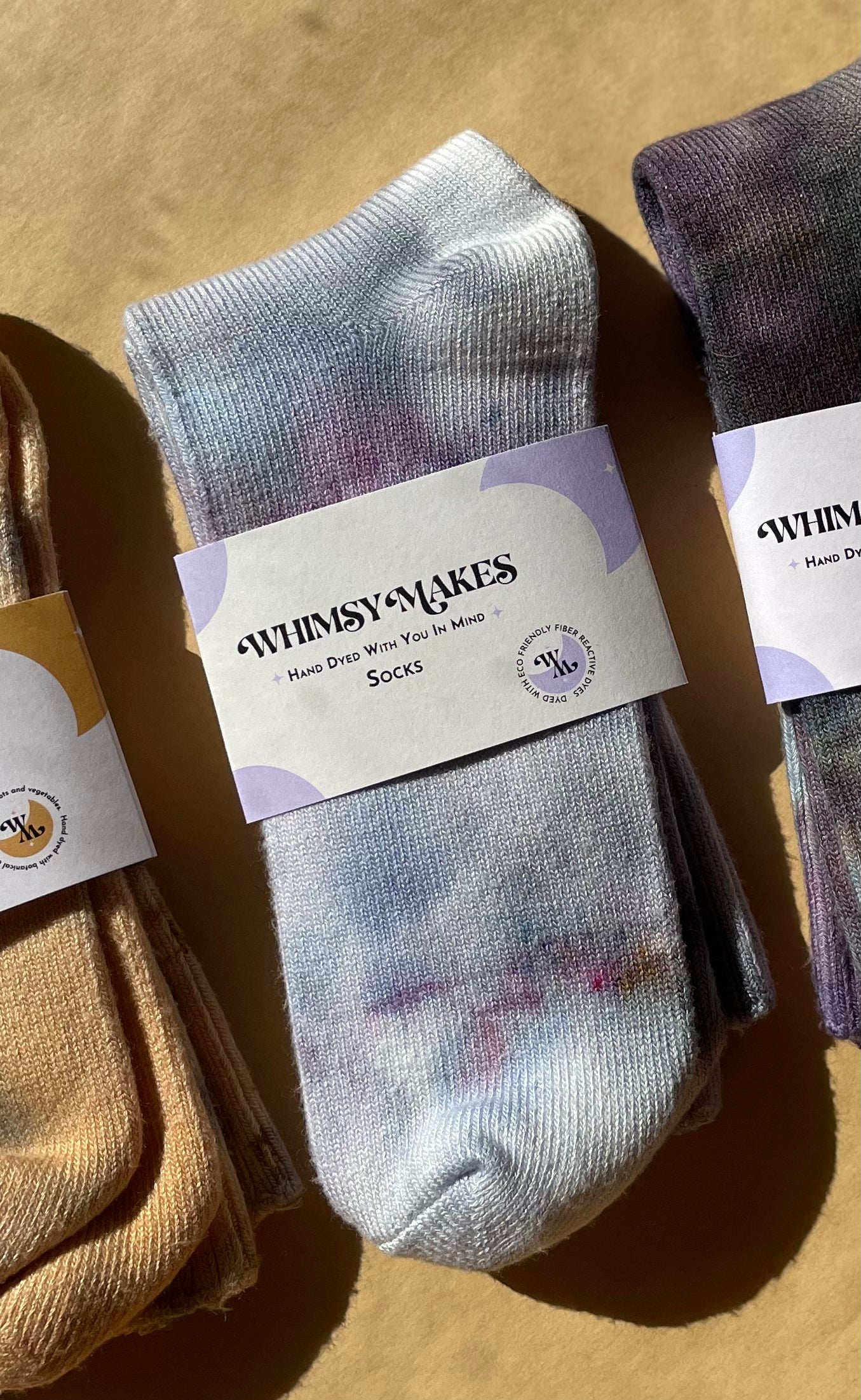 Hand Dyed Bamboo Socks