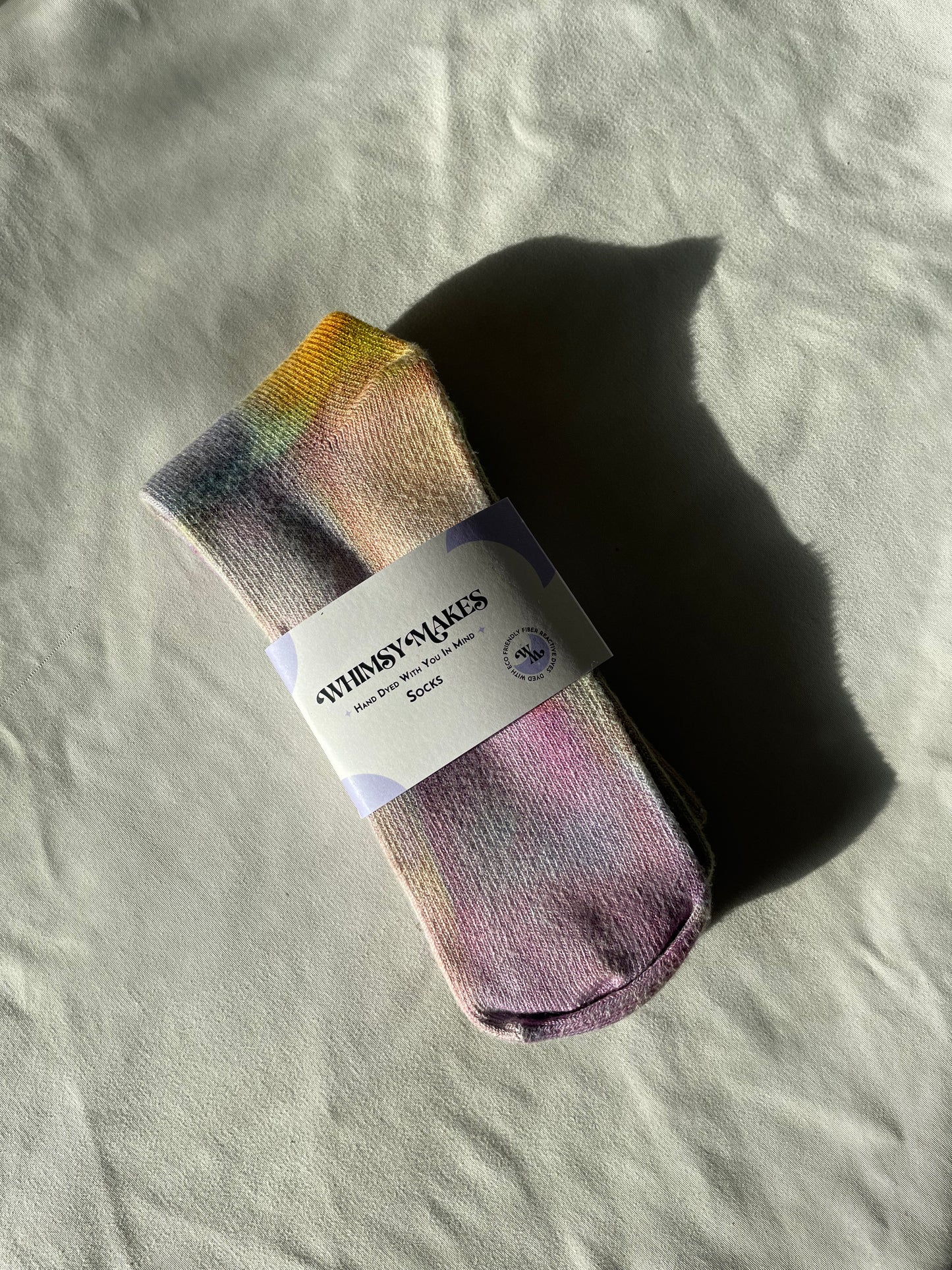 Hand Dyed Bamboo Socks