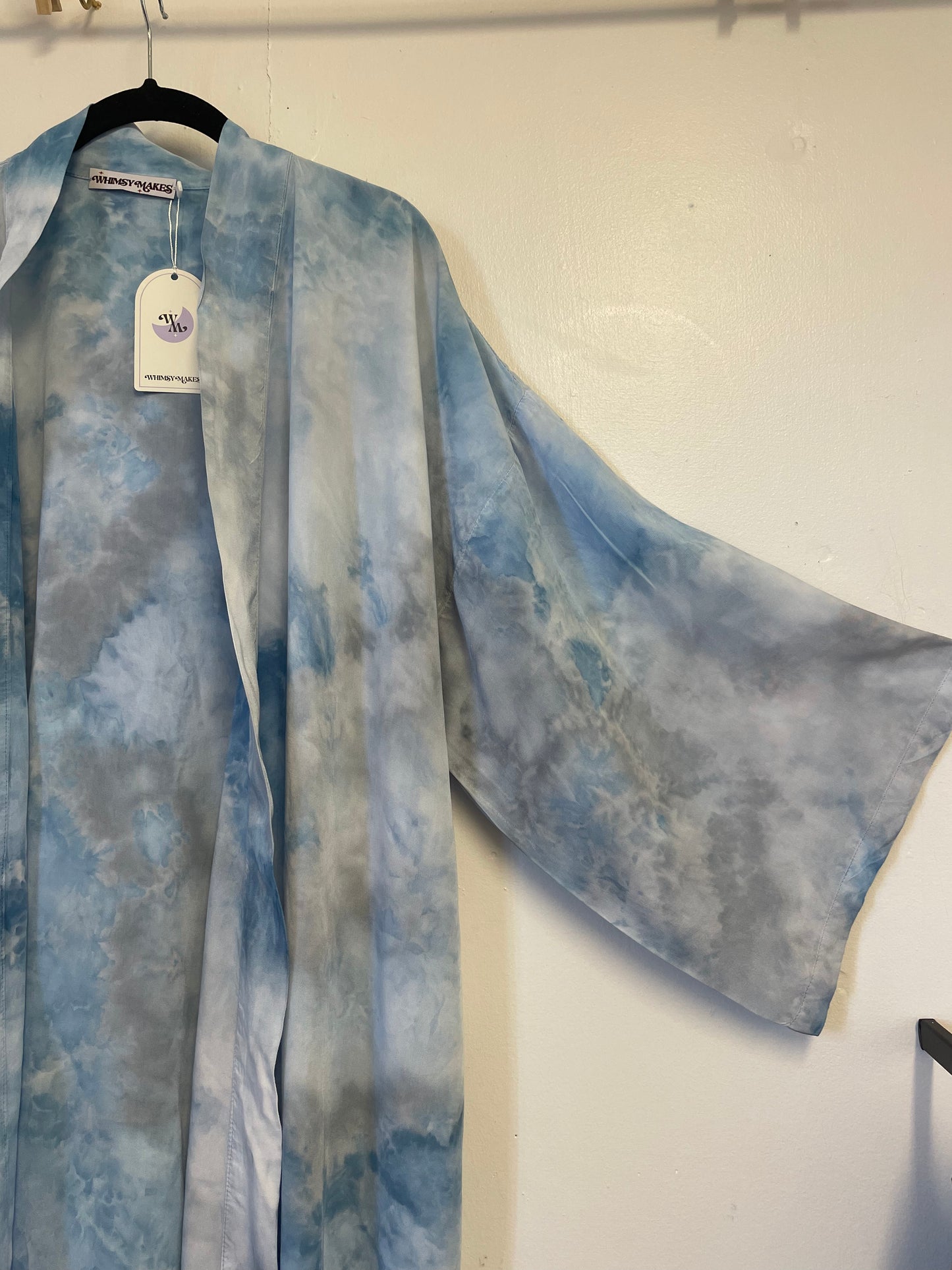 Hand Dyed Abstract Robe