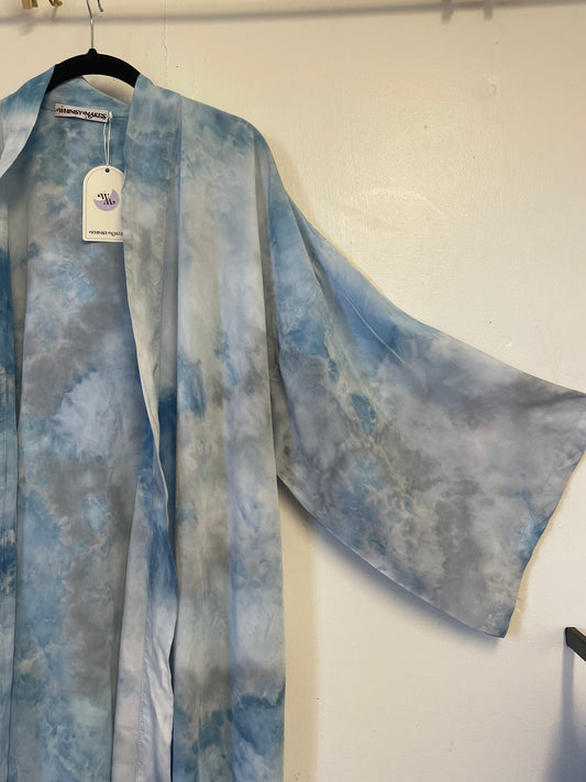 Hand Dyed Abstract Robe