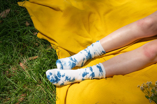 Plant Dyed Bamboo Socks