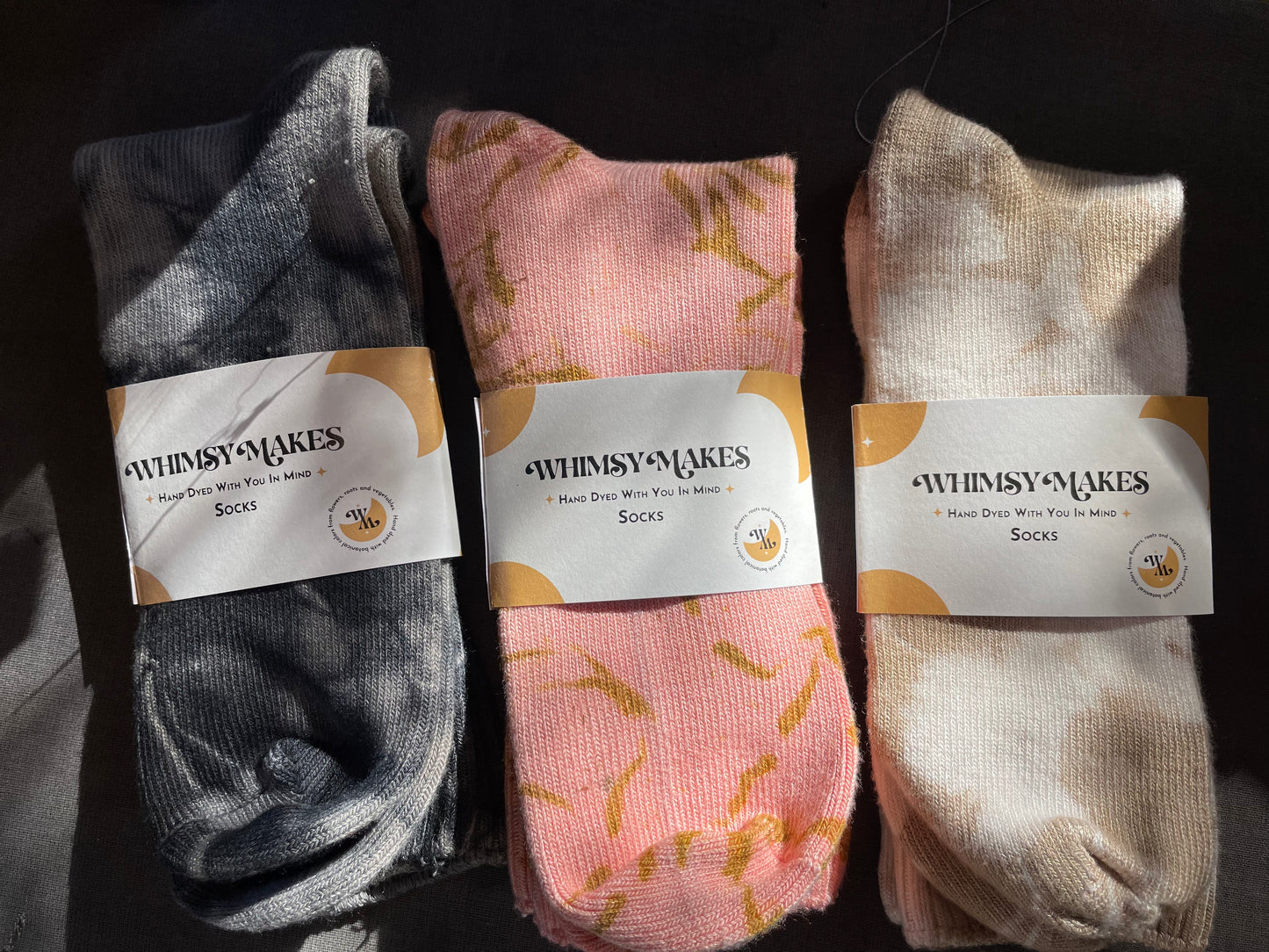 Plant Dyed Bamboo Socks